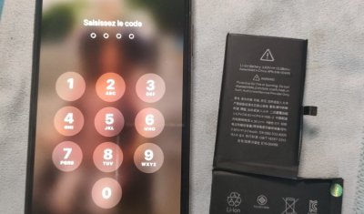Remplacement d'une batterie d'un iPhone XS Max à Montcaret