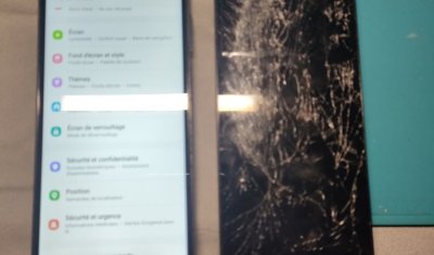 Remplacement d'écran d'un Samsung A14 à Pineuilh