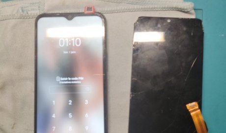 Remplacement d'écran d'un VIVO Y 16 à Pineuilh