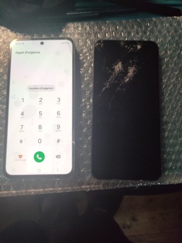 Changement d'écran Samsung A55 5G à Pineuilh