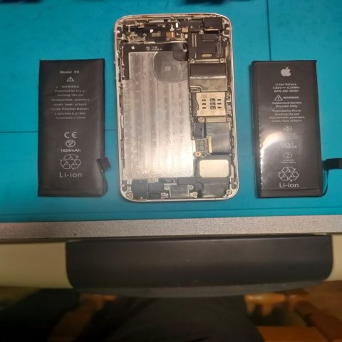 Changement de batterie iPhone SE (2016)à Sainte Foy La Grande