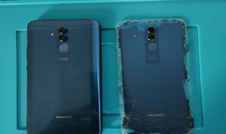 Remplacement vitre arrière de Huawei Mate 20 Lite à Sainte Foy La Grande