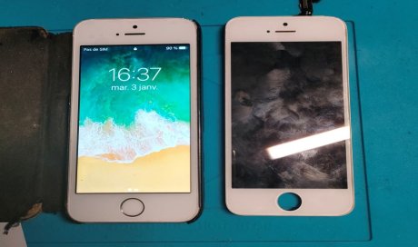 Changement écran iPhone SE (2016)à Sainte Foy La Grande