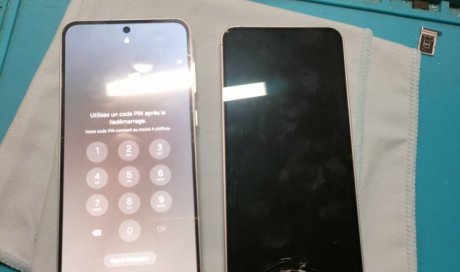 Changement d'un écran Samsung A56 à Fougueyrolles