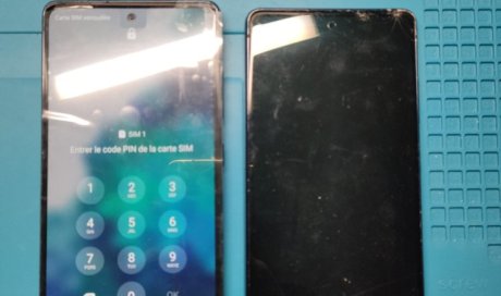 Changement d'écran d'un Samsung S20 FE à Sainte Foy La Grande